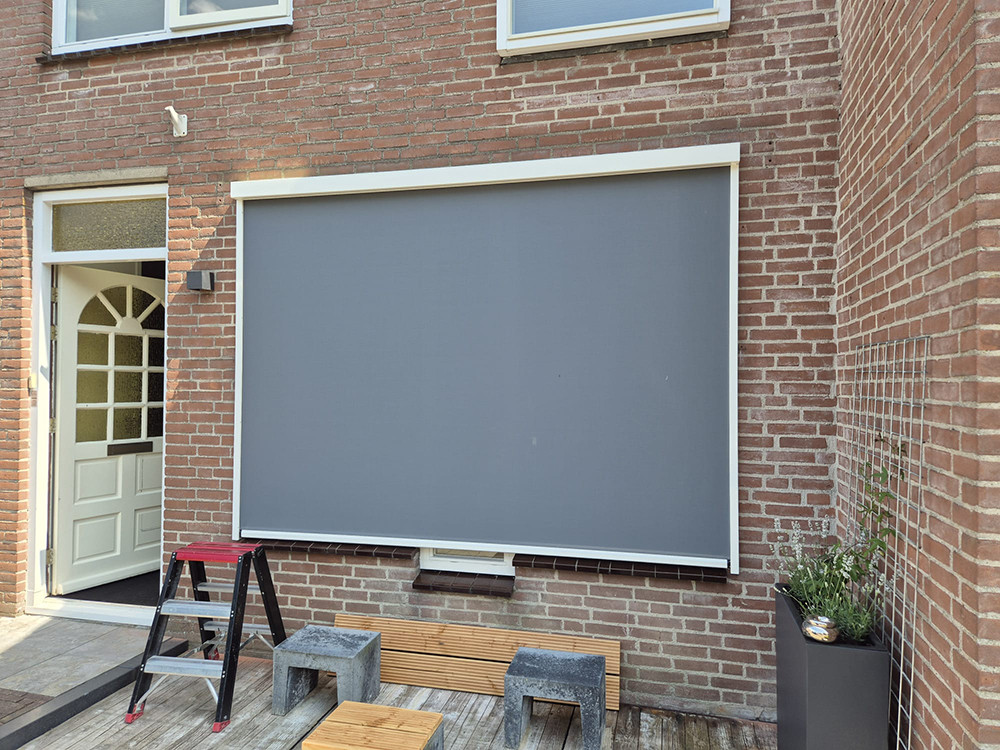 Zonwering, montage, screen, somfy, bodegraven, privacy